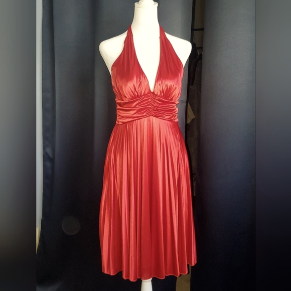 My Michelle Dresses & Skirts - My Michelle Red Halter Top Dress
